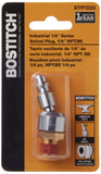 Bostitch BTFP72333 Industrial 1/4-Inch Series Swivel Plug with 1/4-Inch NPT Male Thread
