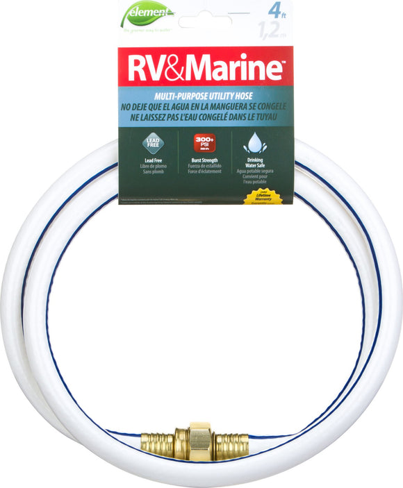 Swan Products ELMRV12010 Element RV & Marine Camping and Boating Water Hose 10' x 1/2