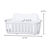 Command Under Sink Cabinet Caddy, Holds up to 7.5 lbs, 1-Caddy, 4-Strips,