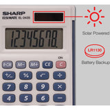 Sharp Calculators EL-243SB 8-Digit Pocket Calculator