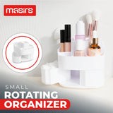 Masirs Small Rotating Makeup Organizer - A Mini Yet Spacious Cosmetic Storage