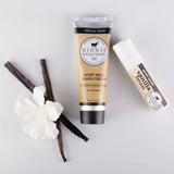 Dionis Goat Milk Skincare Vanilla Bean Scented Hand Cream & Lip Balm Set (1 oz