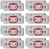 RUBY Monkey Magnets AS-SEEN-ON-TV, Ultra-Thin Magnetic Plates Keep It All Shut,