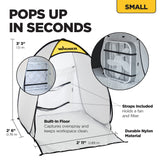 Wagner Spraytech C900051 HomeRight Small Spray Shelter Tent Portable For DIY Spray Painting, Hobby Paint Booth Tool Painting Station