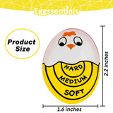Pack of 2 Egg Timer That Goes in Water - Egg Timer for Boiling Eggs - The Timer Changes Color for Desired Doneness.