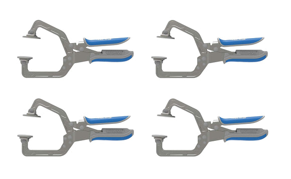 Kreg Automaxx 3 in. x 3 in. D Metal Pock-It Hole Wood Project Clamp 450 lb. capacity Silver 1 pk