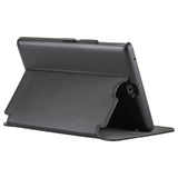 Speck Products StyleFolio Case and Stand for Verizon Ellipsis 8 HD, Black/Slate Grey, 85744-B565