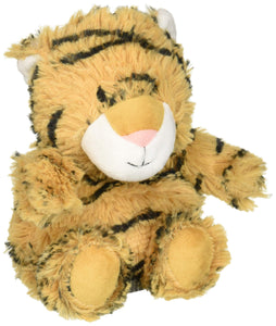 warmies Junior Tiger Microwavable, Hot or Cold for Cool Relaxation and Warm Relief, Lavender Scented Cozy Plush Animal