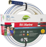 Swan Products ELMRV58050 Element RV & Marine Camping and Boating Water Hose 50' x 5/8", White