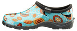 Sloggers Original Waterproof Rain and Garden Shoe for Women– Outdoor Slip-On Garden Clog - Made in The USA with Premium Comfort Insole and Arch Support - Bird Turquoise, Size 9