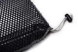 Handy Laundry Mesh Equipment Bag, Black - 24 x 36 - Adjustable, sliding drawstring cord closure. Perfect mesh bag for parent or coach, making it easy to transport.