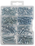 Qualihome Pan Head Phillips Drive Sheet Metal Screws Assortment Kit, 140 Pieces