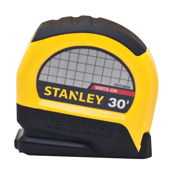 Stanley STHT30830 Lever Lock Tape Rule, 30' x 1