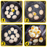 Pack of 2 Egg Timer That Goes in Water - Egg Timer for Boiling Eggs - The Timer Changes Color for Desired Doneness.
