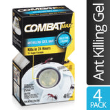 Combat Max Ant Killing Gel Bait Station, Indoor and Outdoor Use, 4 Count