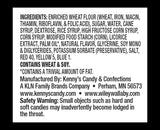 Kenny's Wiley Wallaby Gourmet Licorice, Black, 24 Ounce