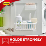 Command Under Sink Cabinet Caddy, Holds up to 7.5 lbs, 1-Caddy, 4-Strips,