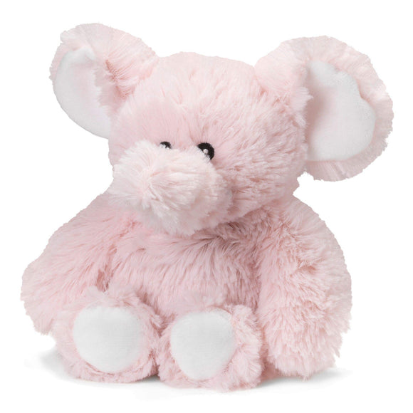 Intelex Warmies Microwavable French Lavender Scented Plush, Jr. Elephant, Pink, 6