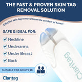 Claritag Advanced Skin Tag Remover - FDA-Cleared Device - Only for Skin Tag