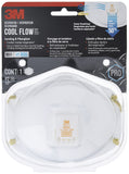 3M Safety Respirator, N95, Cool Flow Valve, 1-Pack, (8511HA1-C-PS)