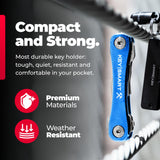 KeySmart Rugged - Multi-Tool Key Holder with Bottle Opener and Pocket Clip (up to 14 Keys, Black)