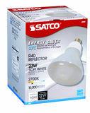 Satco S7241 23-Watt Medium Base R40 Reflector, 2700K, 120V, Equivalent to 85-Watt Incandescent Lamp with Energy Star Rated