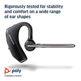 Plantronics - Voyager 5200 (Poly) - Bluetooth Over-the-Ear (Monaural) Headset - Compatible to connect to Cell Phones - Noise Canceling