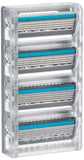 Schick Quattro Cartridges, Titanium Coated Blades, 4 Cartridges