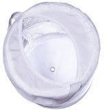 Dorm Shower Caddy � 8� X 12� - Carry Your Sundries Right Into the Shower. Great for College Dorm Life, Gyms, Camping and Travel. Folds Flat for Easy Storage When Not Needed. (White)