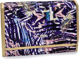 Hanging Travel Cosmetic Bag Organizer - Easily Organize your Cosmetics, Toiletries and Jewelry while Traveling. Clear Storage Pockets with Zipper Closure and Metal Hook to Hang in Bathroom or Closet.
