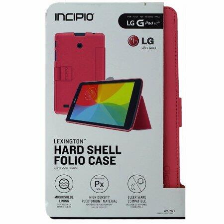 Incipio Lexington Hard Shell Folio Case for LG G Pad 7.0 - Pink LGE-246-PNKA