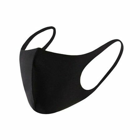 1 pc of NON-MED fashion Mask Black Polyester Reusable Face Cover