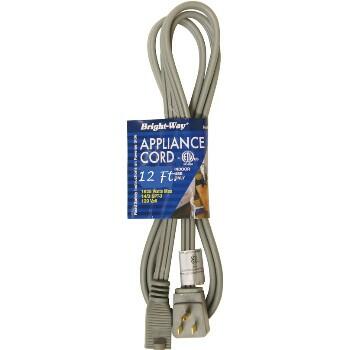 H Berger Co 150190 Bright-Way Appliance Extension Cord ~ 12'