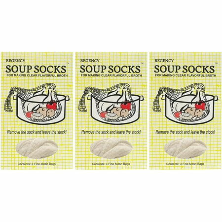 Regency Soup Sock *Triple Pack*- total 9 Socks