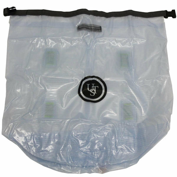 UST Watertight Clear PVC Dry Bag, 55 Liter, Marine