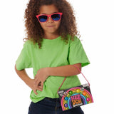 Schylling NeeDoh Rainboh Teenie - Sensory Squeeze Toy - Contains 6 Mini Groovy Globs - 1.5" Wide - Multicolored
