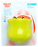 WEST PAW Zogoflex Toppl Interactive Treat Dispensing Dog Puzzle Play Toy, 100% Guaranteed Tough, It Floats!, Made in USA, Large, Granny Smith
