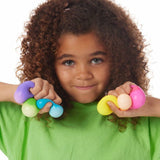 Schylling NeeDoh Rainboh Teenie - Sensory Squeeze Toy - Contains 6 Mini Groovy Globs - 1.5" Wide - Multicolored
