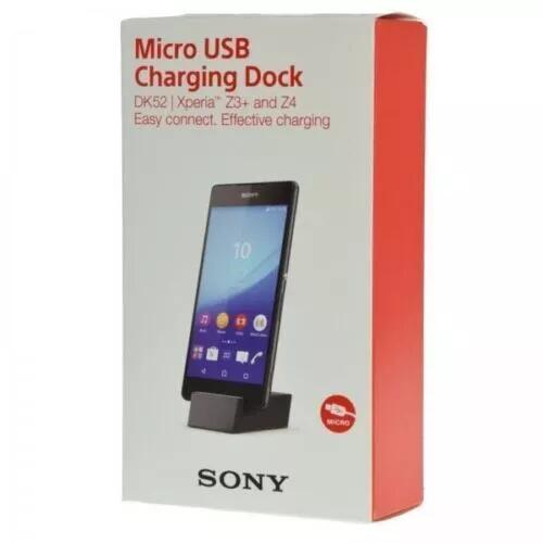 Sony Dk52 Micro Usb Charging Dock Dk52 For Xperia X, Xperia Z3+ Plus, Z4