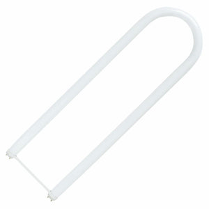 Satco S8458 4100K 32-Watt Medium Bi Pin T8 U-Bend Instant/Rapid Start Lamp, Cool White