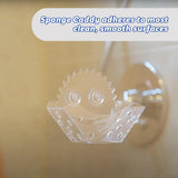 Scrub Daddy Sponge Holder - Suction Sink Organizer, Self Draining, Dishwasher Safe, Universal for Sponges and Scrubbers - 2 pack