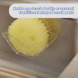 Scrub Daddy Sponge Holder - Suction Sink Organizer, Self Draining, Dishwasher Safe, Universal for Sponges and Scrubbers - 2 pack