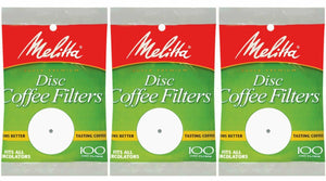 100-Pack Disc Coffee Filters