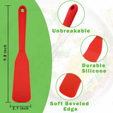 Eggssentials - Pancake Flipper Spatula - Non-Stick - Heat Resistant Egg Spatula for Kitchen Uses, Baking, Cooking, and Mixing - Red