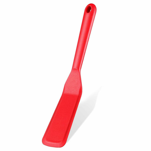 Eggssentials - Pancake Flipper Spatula - Non-Stick - Heat Resistant Egg Spatula for Kitchen Uses, Baking, Cooking, and Mixing - Red