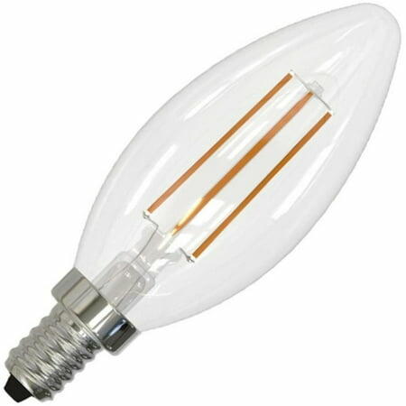 Bulbrite 776856 - 4.5 watt 120 volt B11 Candelabra Screw Base 2700K Dimmable LED (LED4B11/27K/FIL/3)