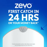 Zevo 2 Flying Insect Traps & 2 Cartridges - Plug In Fly Trap & Indoor Bug Catcher for Gnats, House & Fruit Flies - Mess-Free - Use in Any Room - Uses Blue & UV Light (2 Plug In Devices & 2 Cartridges)