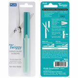 Plus Pen Style Non Stick Compact TSA Twiggy Scissors with Cover Turquoise