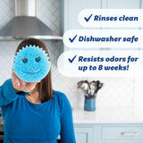 Scrub Daddy Color Sponges - Scratch-Free Multipurpose Dish Sponges for Kitchen, Bathroom & Household Cleaning - Made with BPA-Free Polymer Foam (3 Count) (New - without box)