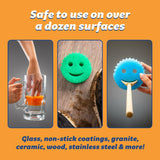 Scrub Daddy Color Sponges - Scratch-Free Multipurpose Dish Sponges for Kitchen, Bathroom & Household Cleaning - Made with BPA-Free Polymer Foam (3 Count) (New - without box)